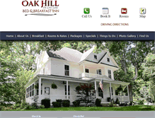 Tablet Screenshot of oakhillonlovelane.com